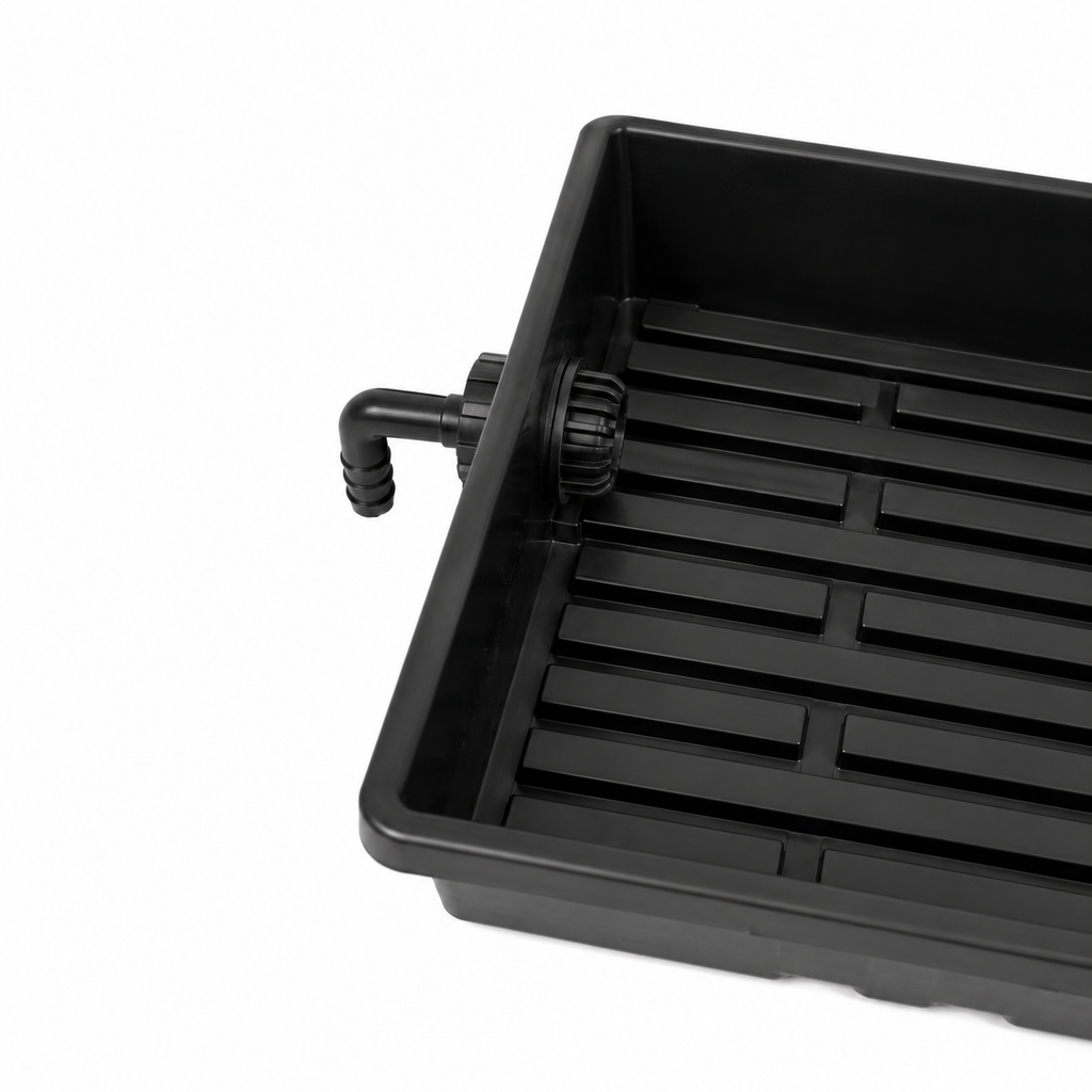 Heavy Duty 1020 Propagation Trays with Overflow Drain