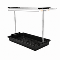 LED grow light for seedlings on adjustable stand and tray - Palm & Soil