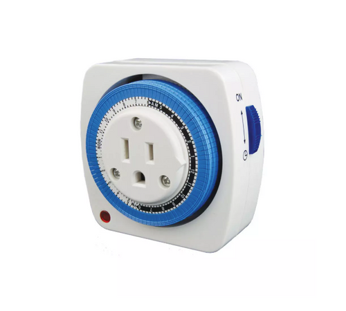 Single Outlet Mechanical Timer – 120 Volt.